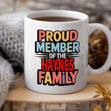 HAYNES Family Name Tea Coffee
