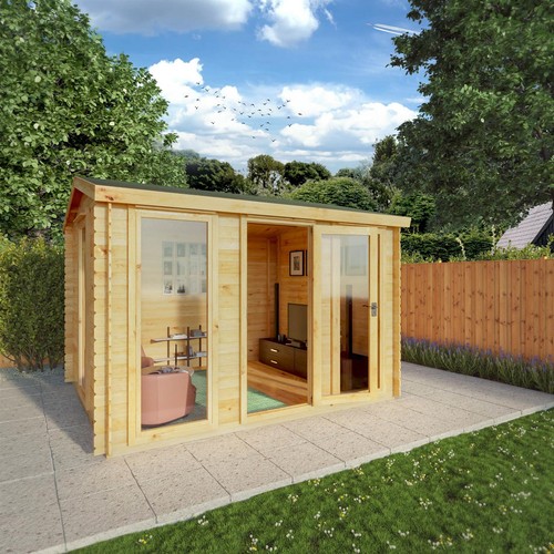 Log cabin wooden - 3m,
