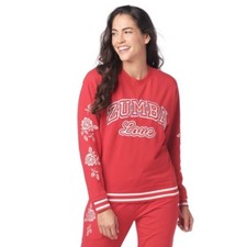 Zumba Wear- Zumba Love Marvelous Jumper - Red - Size Medium - New With Tags 