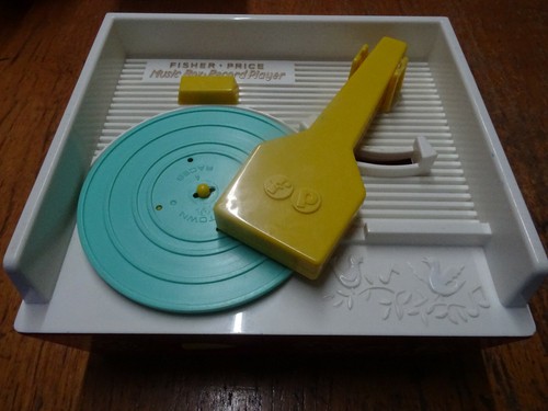 Fisher price music box record - fisher,