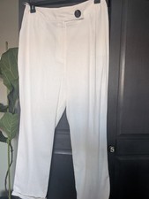 White Linen Trousers BNWT Size