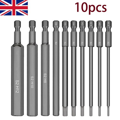 10x hex key - bit, set