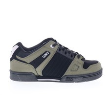 DVS Celsius DV01317310 Mens Green Suede Skate Inspired Sneakers Shoes