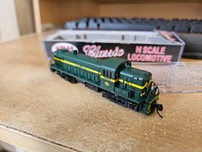Atlas N Gauge Rutland Alco Rs-3 #208 Diesel Locomotive - Used, Great Condition