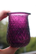 ANTIQUE c1900s CRANBERRY VICTORIAN EDWARDIAN GLASS NIGHT LIGHT FAIRY LAMP