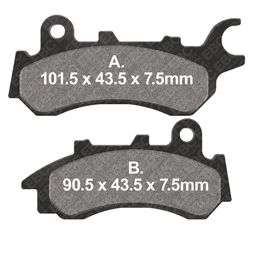 Ebc organic brake pads - ebc,