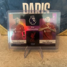 Topps Premier League 2026 Pro Partnership Gravenberch And Macallister 6/10