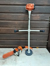 Stihl Children's Battery Operated Chainsaw And Strimmer Set Used Spares Repair