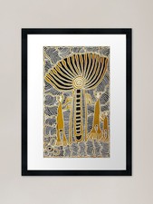 Australian aboriginal Framed