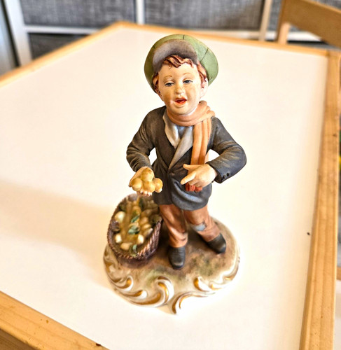 Capodimonte porcelain boy - capodimonte,
