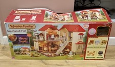 Slyvanian Families Red Roof Country House Home - Beechwood Hall Working Playset!