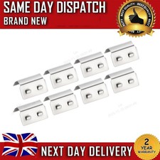 8Pcs Channel Rain Wind