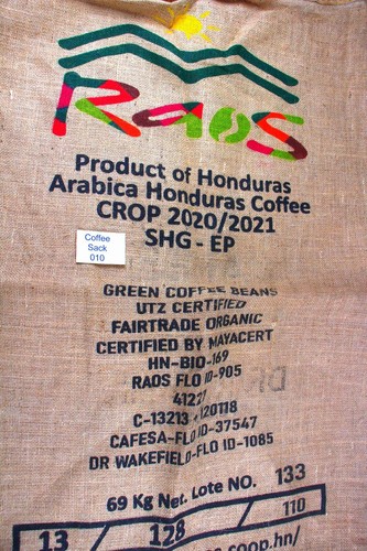 Honduran hessian coffee sack - hessian,
