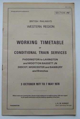 British railways western - british,