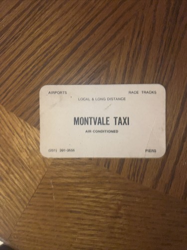 Vintage 1950 montvale taxi - vintage, 1950's