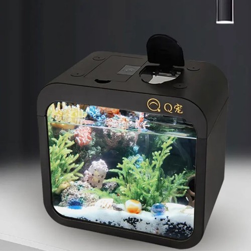 Small fish tank - plastic, clear