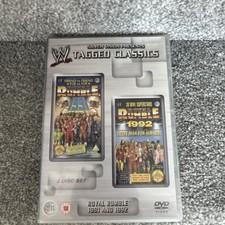 WWF WWE Tagged Classics DVD Royal Rumble 1991 and 1992