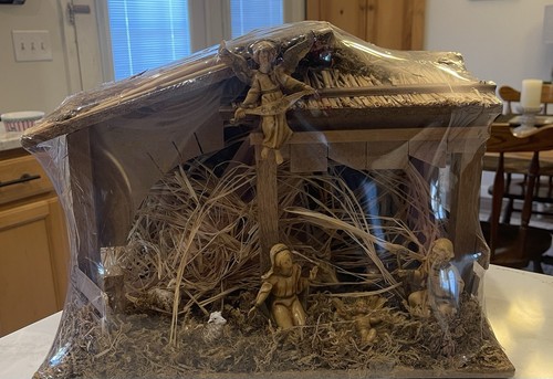 Vintage italian nativity - nativity, set