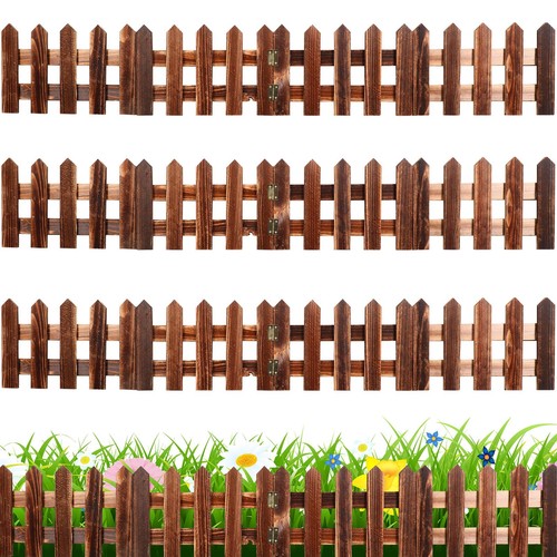Wooden garden edging border - edging, 8