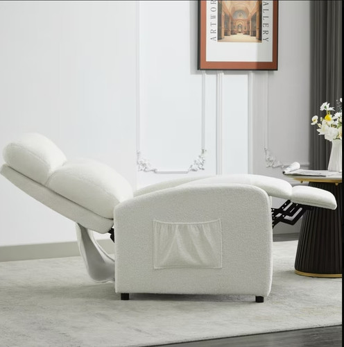 Push back recliner chair - back,
