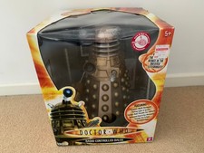 Doctor Who Radio-Controlled gold Dalek 12" with box & instructions