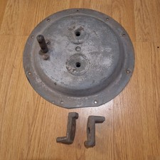 Land Rover Series Bonnet Mounted Spare Wheel Carrier, Complete