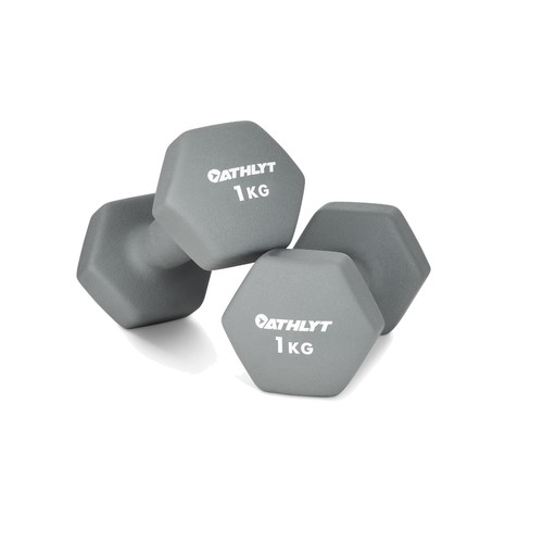 1kg grey hex neoprene - x,
