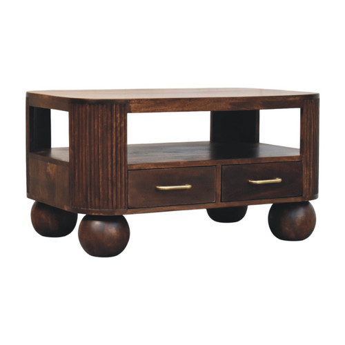 Solid wood coffee table - solid,