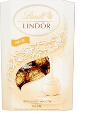 LINDT LINDOR WHITE CHOCOLATE