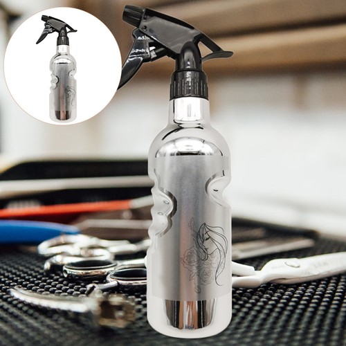 Empty silver spray - empty, bottle