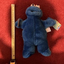 Sesame Street Small Cookie Monster 30cm 11” Soft Plush Toy