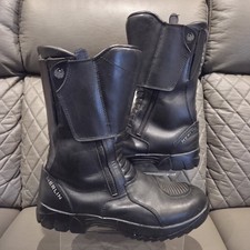 Merlin Outlast Leather Motorcycle Boots Sympatex Waterproof Uk Size 12