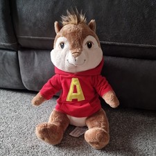Alvin And The Chipmunks Build a Bear With Red Hoodie Plush Soft Toy