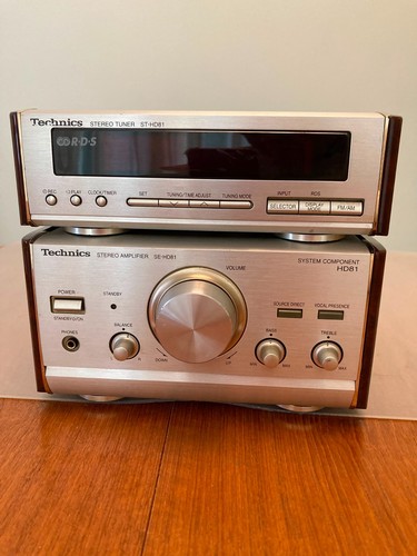 Technics amplifier hd82 and - technics, se-hd82