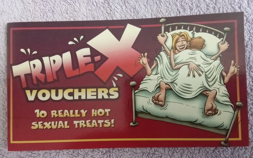Sex vouchers coupon book - vouchers:, ~