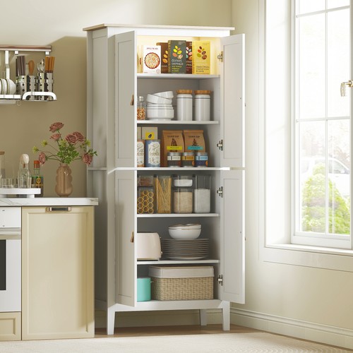 Tall kitchen cupboard with - cupboard,