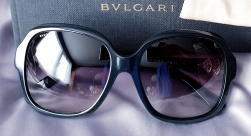 Bvlgari sunglasses black - -,