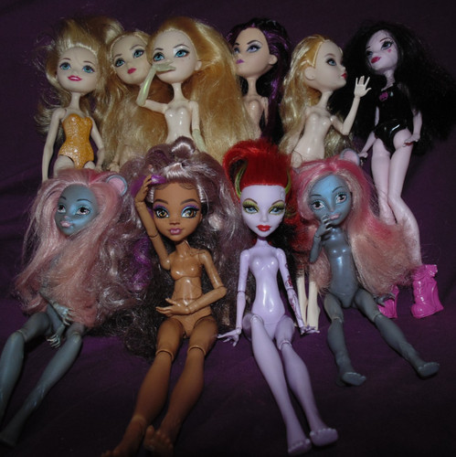 Lot nude monster - lot, 10
