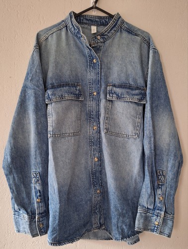 Oversized blue washed - blue,