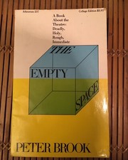 The Empty Space by Peter Brook