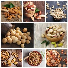 Raw Nuts Snack Assorted Selection Resealable Bag By Nature's Balance