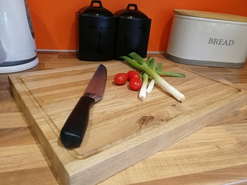 Solid oak chopping board free - oak,