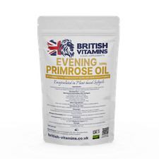 Evening Primrose Oil Softgel Capsules 500mg Easy to swallow - Cold Pressed
