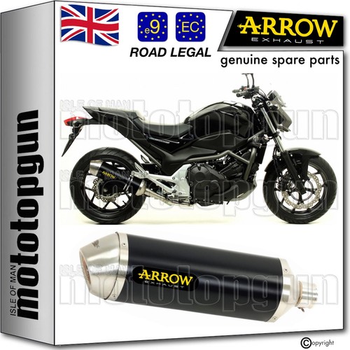 Exhaust open black tech arrow - exhaust,