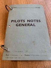 RAF Pilots Notes General 1949 (last Updated 1954) Original