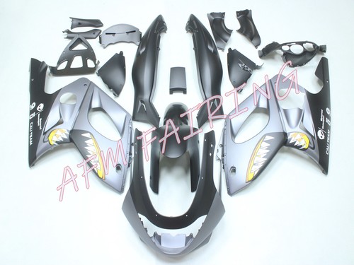 Matte black grey shark abs - grey,