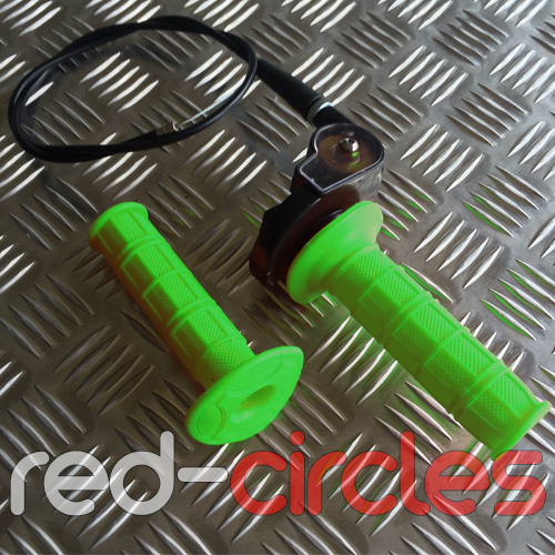 Green pit dirt bike quick - bike,