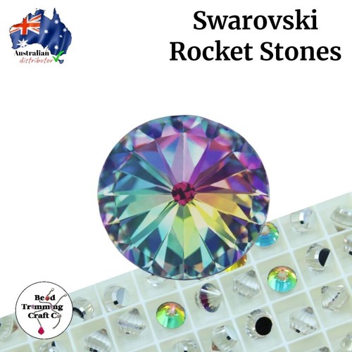 Swarovski 4866 rocket stones - swarovski,
