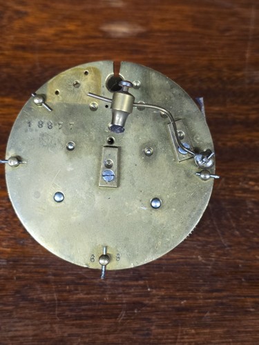 Antique french clock mechanism - french,