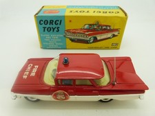 Corgi 482 Chevrolet Fire Chief in original box